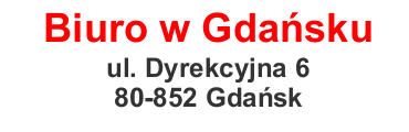 Dane kontaktowe - Gdańsk