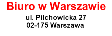 Dane kontaktowe - Warszawa